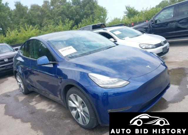 Tesla Model Y Long Range Dual Motor All-Wheel Drive 2022 Blue U