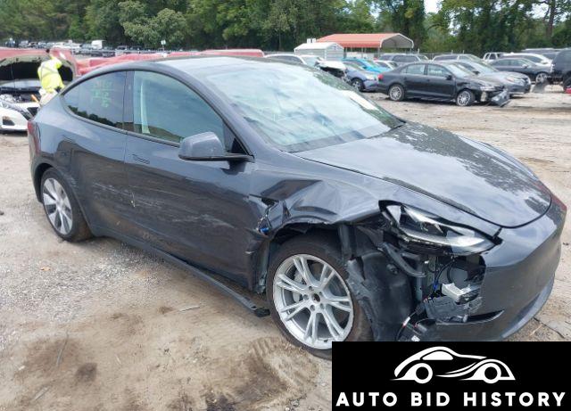 Tesla Model Y Long Range Dual Motor All-Wheel Drive/Rwd 2024 Gray U