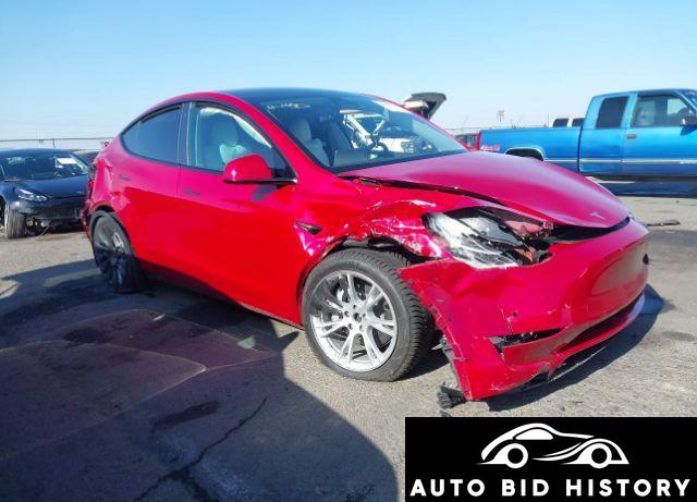Tesla Model Y Long Range Dual Motor All-Wheel Drive 2022 Red U