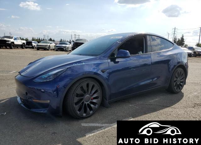 Tesla Model Y 2023 Blue
