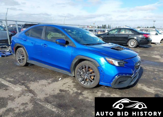 Subaru Wrx Premium 2022 Blue 2.4L