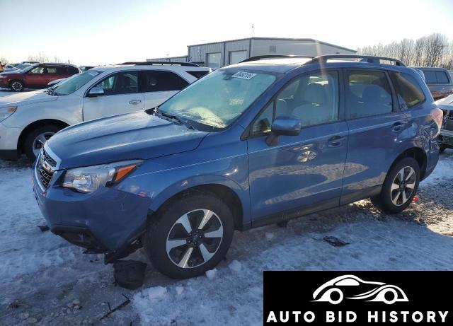 Subaru Forester 2.5I Premium 2017 Blue 2.5L  4