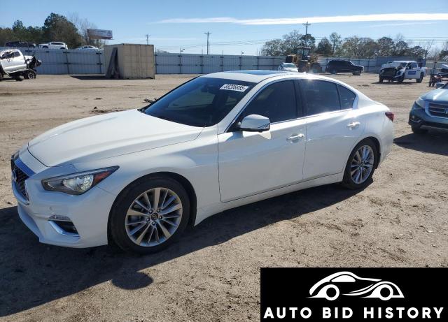 Infiniti Q50 Luxe 2021 White 3.0L  6