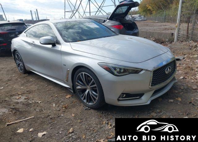 Infiniti Q60 3.0T Luxe 2018 Silver 3.0L