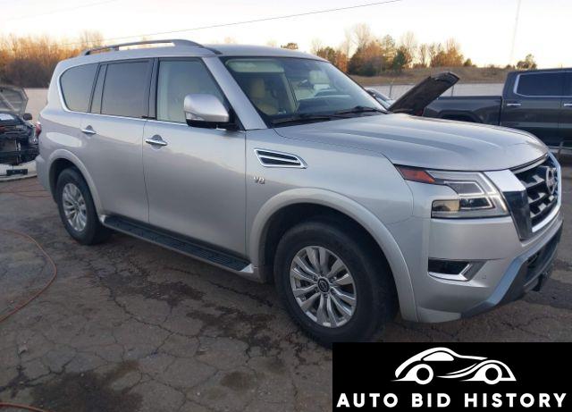 Nissan Armada Sv 4Wd 2021 Silver 5.6L