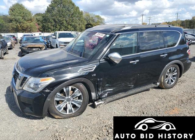 Nissan Armada Sv 2019 Black 5.6L  8