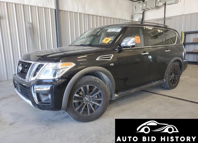 Nissan Armada Platinum 2018 Black 5.6L  8