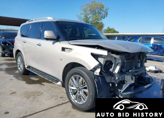 Infiniti Qx80 2018 Tan 5.6L