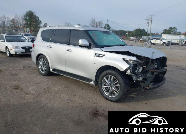 Infiniti Qx80 2018 Silver 5.6L
