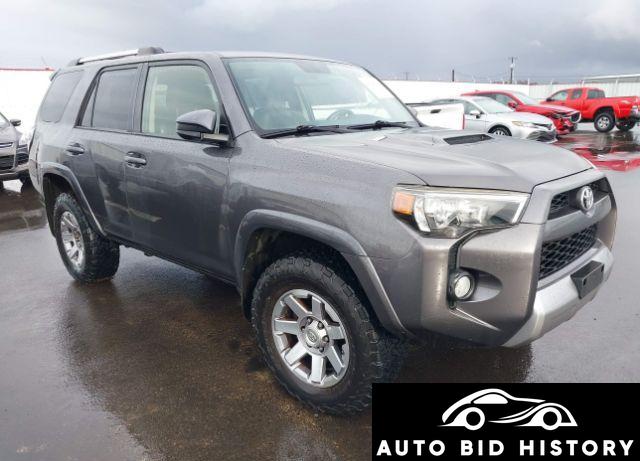 Toyota 4Runner Trail 2016 Gray 4.0L