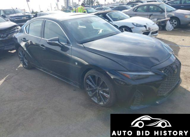 Lexus Is 350 F Sport 2023 Black 3.5L