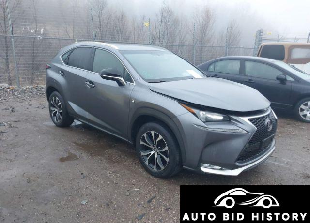 Lexus Nx 200T F Sport 2015 Gray 2.0L