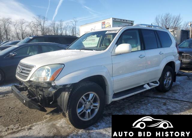 Lexus Gx 470 2008 White 4.7L  8