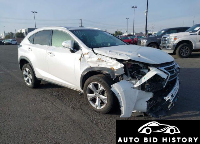 Lexus Nx 200T 2017 White 2.0L