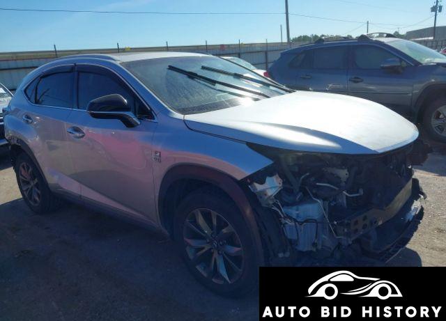 Lexus Nx 200T F Sport 2016 Silver 2.0L