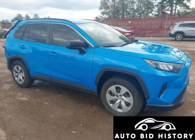 Toyota Rav4 Le 2019 Blue 2.5L