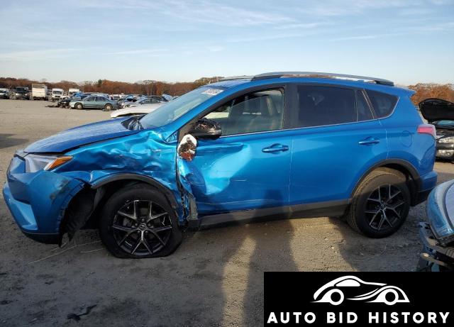 Toyota Rav4 Se 2018 Blue 2.5L  4