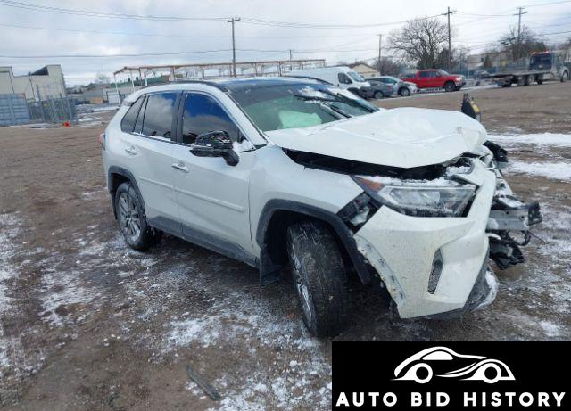 Toyota Rav4 Limited 2019 White 2.5L