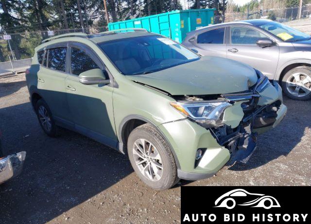 Toyota Rav4 Hybrid Xle 2018 Green 2.5L