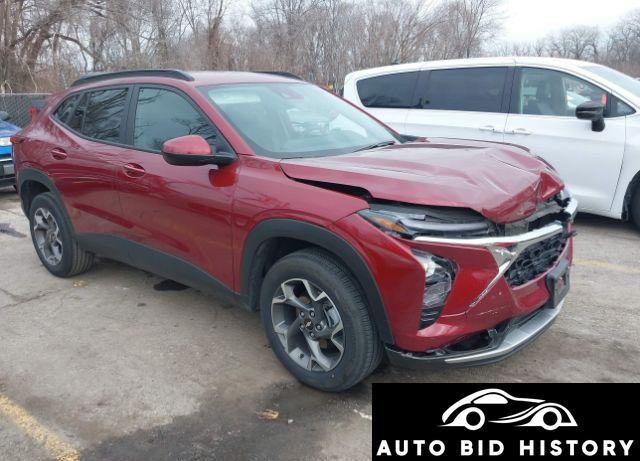 Chevrolet Trax Fwd Lt 2024 Red 1.2L