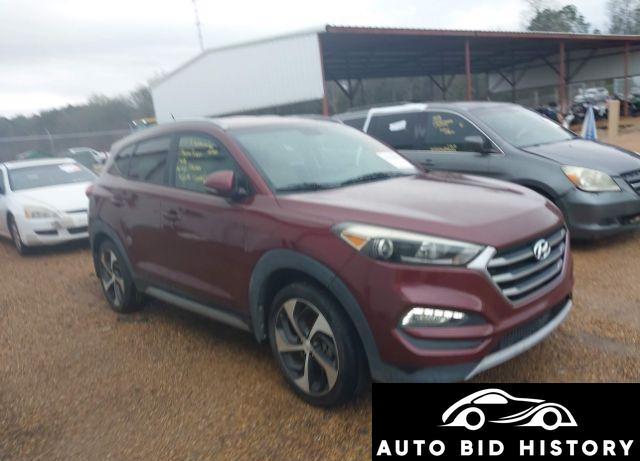 Hyundai Tucson Sport 2017 Burgundy 1.6L