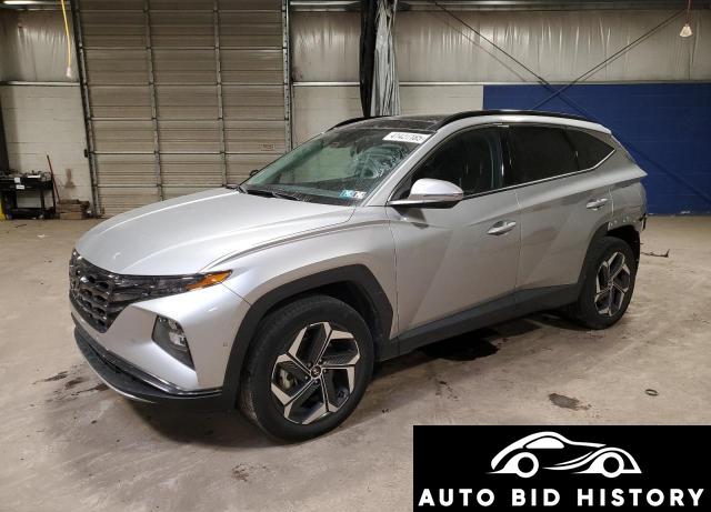 Hyundai Tucson Limited 2022 Gray 1.6L  4