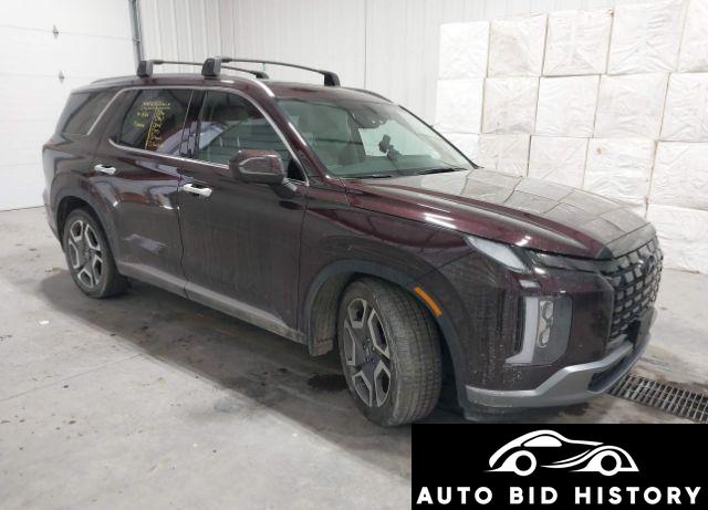 Hyundai Palisade Sel 2023 Burgundy 3.8L