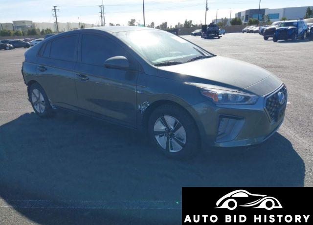 Hyundai Ioniq Hybrid Blue 2020 Gray 1.6L