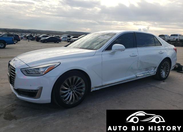 Genesis G90 Premium 2019 White 3.3L  6