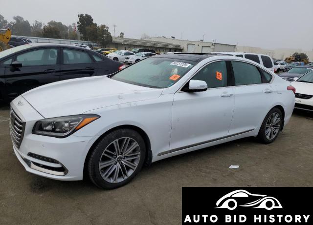 Genesis G80 Base 2018 White 3.8L  6