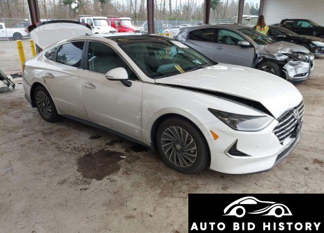 Hyundai Sonata Hybrid Limited 2023 White 2.0L