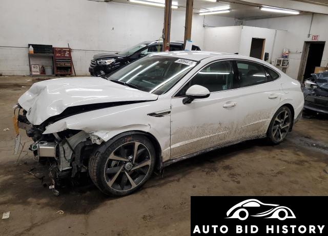 Hyundai Sonata Sel 2024 White 2.5L  4