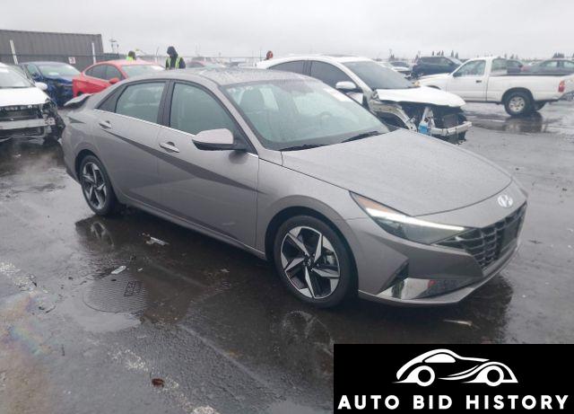 Hyundai Elantra Hybrid Limited 2021 Silver 1.6L
