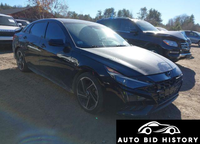Hyundai Elantra N Line 2023 Black 1.6L