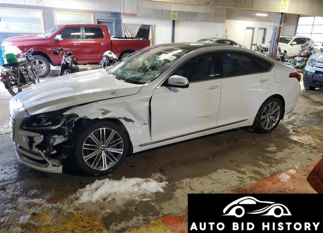 Genesis G80 Base 2019 White 3.8L  6