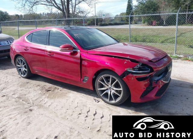 Genesis G70 2.0T Rwd 2022 Red 2.0L
