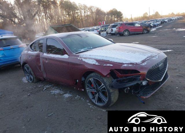 Genesis G70 3.3T Awd Sport Advanced 2024 Red 3.3L