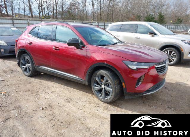 Buick Envision Awd Essence 2021 Red 2.0L