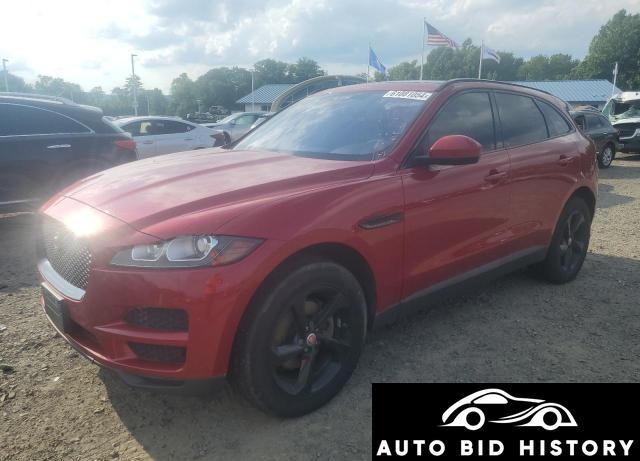 Jaguar F-Pace Premium 2018 Red 2.0L  4