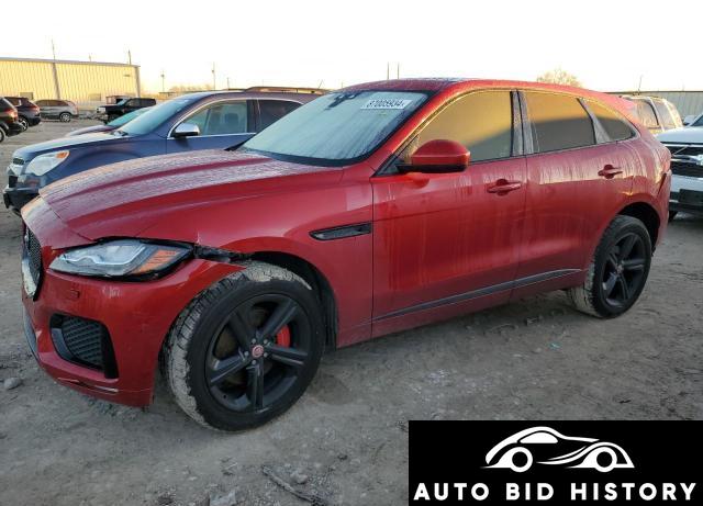 Jaguar F-Pace S 2018 Red 3.0L  6