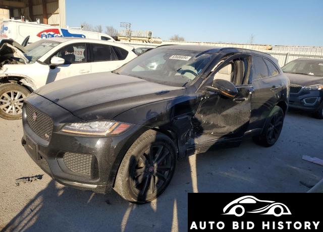 Jaguar F-Pace S 2018 Black 3.0L  6