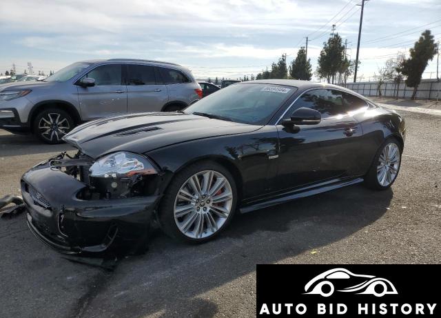 Jaguar Xkr 2011 Black 5.0L  8