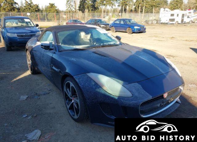 Jaguar F-Type 2015 Dark Blue 3.0L