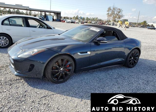 Jaguar F-Type V8 S 2014 Blue 5.0L  8