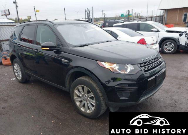 Land Rover Discovery Sport Se 2018 Black 2.0L