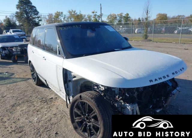 Land Rover Range Rover 2021 White 3.0L