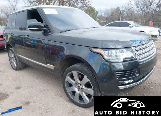 Land Rover Range Rover Supercharged 2013 Black 5.0L