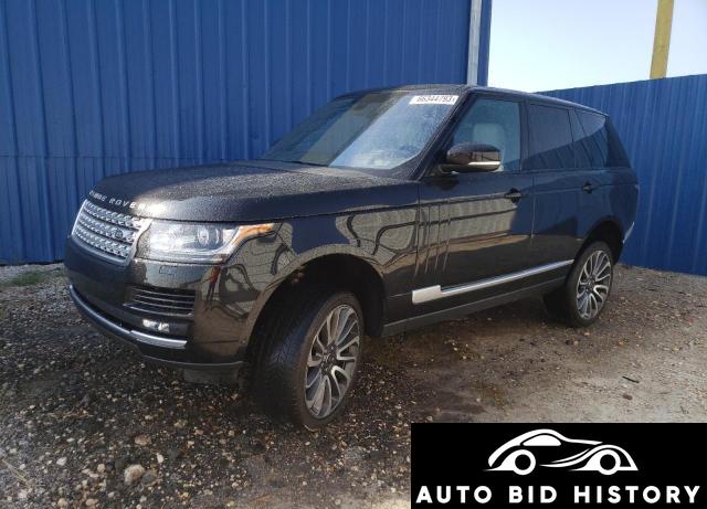 Land Rover Range Rover Supercharged 2016 Black 5.0L  8
