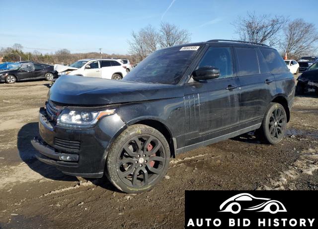 Land Rover Range Rover Supercharged 2017 Black 5.0L  8