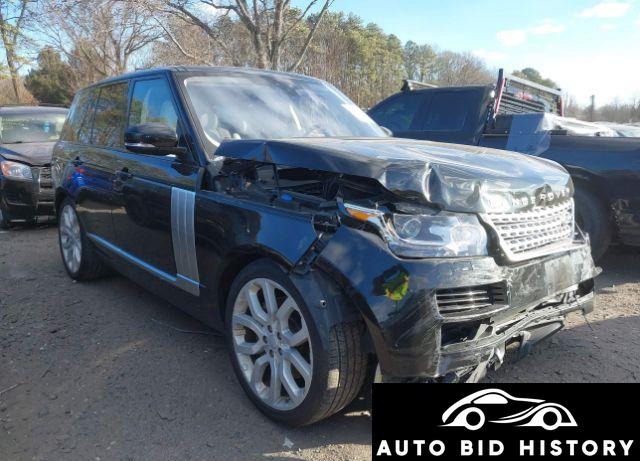 Land Rover Range Rover 3.0L V6 Supercharged Hse 2017 Black 3.0L